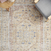 Temple &amp; Webster Davison Stonewashed Look Power-Loomed Rug