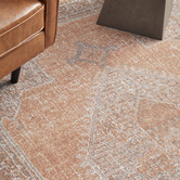 Temple &amp; Webster Rumania Vintage-Style Stonewashed Look Power-Loomed Rug