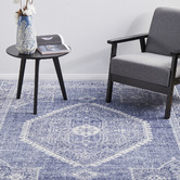 Temple &amp; Webster Theodor Stonewashed Look Power-Loomed Rug