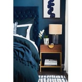 Temple &amp; Webster Priya Mango Wood Bedside Table