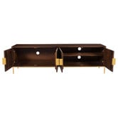 Temple &amp; Webster 180cm Priya Mango Wood Entertainment Unit