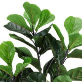 Temple &amp; Webster 120cm Potted Faux Fiddle Leaf Fig Tree