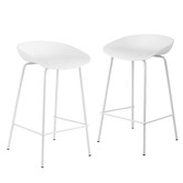 Temple &amp; Webster Bobby Steel Barstools