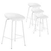Temple &amp; Webster Bobby Steel Barstools