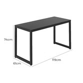 Temple &amp; Webster 120cm Carnegie Office Desk &amp; Phoenix Chair Set