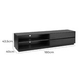 Temple &amp; Webster 180cm Rhet TV Unit