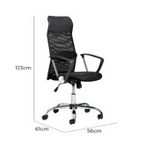 Temple &amp; Webster High Back Mesh Office Chair
