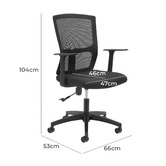 Temple &amp; Webster Matty Matrix Mesh Office Chair