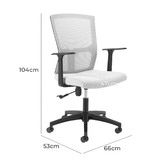 Temple &amp; Webster Matty Matrix Mesh Office Chair