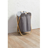 Temple &amp; Webster Bamboo Foldable Laundry Hamper