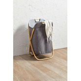 Temple &amp; Webster Bamboo Foldable Laundry Hamper