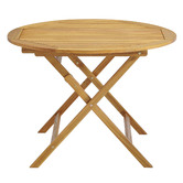 Temple &amp; Webster 4 Seater Cordoba Acacia Wood Outdoor Bistro Set