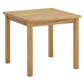 Temple &amp; Webster Natural Santa Cruz Acacia Wood Outdoor Side Table