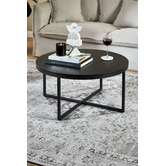 Temple &amp; Webster Boras 80cm Round Coffee Table