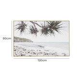 Temple &amp; Webster Noosa Beachscape Framed Canvas Wall Art