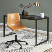Temple &amp; Webster 140cm Carnegie Office Desk &amp; Phoenix Office Chair Set
