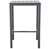 Temple &amp; Webster 2 Seater Kos Aluminium Outdoor Bar Table Set