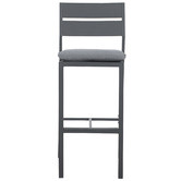 Temple &amp; Webster 2 Seater Kos Aluminium Outdoor Bar Table Set