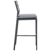 Temple &amp; Webster 2 Seater Kos Aluminium Outdoor Bar Table Set