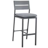 Temple &amp; Webster 2 Seater Kos Aluminium Outdoor Bar Table Set