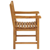 Temple &amp; Webster 2 Seater Natural Santa Cruz Outdoor Bistro Set