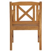 Temple &amp; Webster 2 Seater Natural Santa Cruz Outdoor Bistro Set