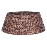 Temple &amp; Webster 62cm Water Hyacinth Christmas Tree Skirt