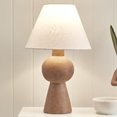 Temple &amp; Webster 48.5cm Zara Terracotta Table Lamp