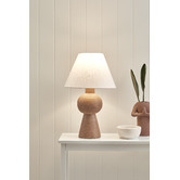 Temple &amp; Webster Zara Terracotta Table Lamp