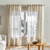 Temple &amp; Webster Coastline Beach Concealed Tab Top Curtains