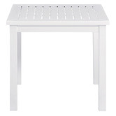 Temple &amp; Webster 2 Seater White Santa Cruz Outdoor Bistro Set