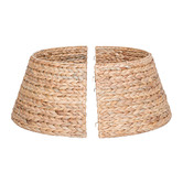 Temple &amp; Webster 62cm Water Hyacinth Christmas Tree Skirt