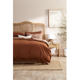 Temple & Webster Natural Marley Rattan Bedhead