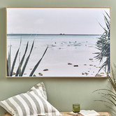 Temple &amp; Webster Byron Surf View Framed Canvas Wall Art