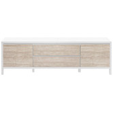 Temple &amp; Webster 180cm Whitewash Kingscliff TV Unit