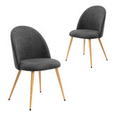 Temple &amp; Webster Charlie Upholstered Dining Chairs