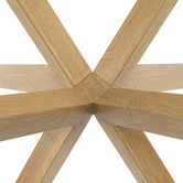 Temple &amp; Webster 120cm Charlie Round Glass Dining Table