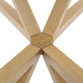 Temple &amp; Webster 200 x 100cm Charlie Glass Dining Table