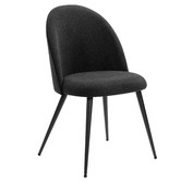 Temple &amp; Webster 4 Seater Charlie Dining Table &amp; Black Chair Set
