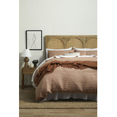 Temple &amp; Webster 48.5cm Zara Terracotta Table Lamp