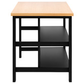 Temple &amp; Webster Vonn Kitchen Island Bench with Storage
