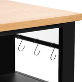 Temple &amp; Webster Vonn Kitchen Island Bench with Storage