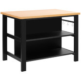 Temple &amp; Webster Vonn Kitchen Island Bench with Storage