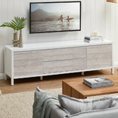 Temple &amp; Webster 180cm Whitewash Kingscliff TV Unit