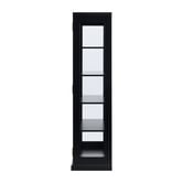 Temple &amp; Webster Black Bradford Glass Display Cabinet