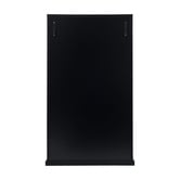 Temple &amp; Webster Black Bradford Glass Display Cabinet