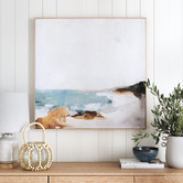 Temple &amp; Webster Cove Framed Canvas Wall Art