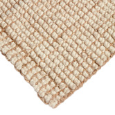 Temple &amp; Webster Natural Marlie Hand-Woven Wool-Blend Rug