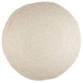 Temple &amp; Webster Bleached Premium Braided Jute Rug