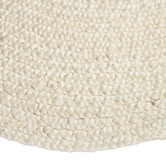 Temple &amp; Webster Bleached Premium Braided Jute Rug